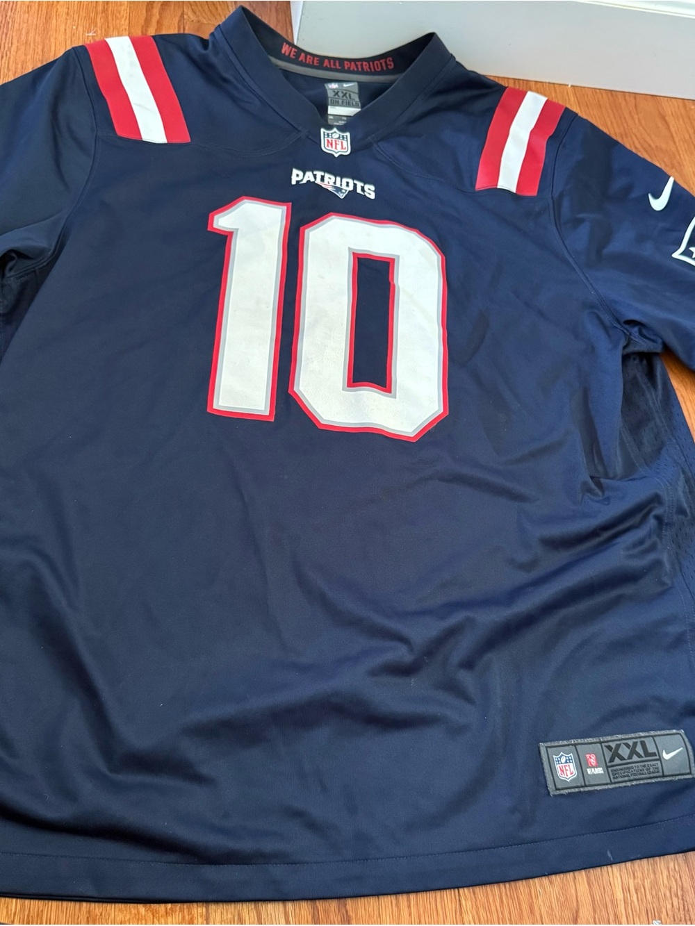 New England Patriots Mac Jones #10 Nike Game Jersey
